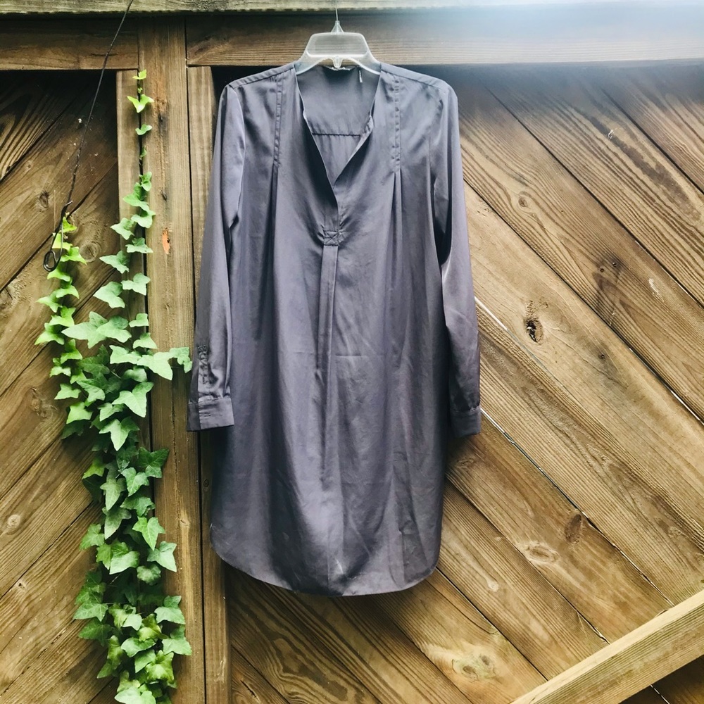 Zoa grey t-shirt dress